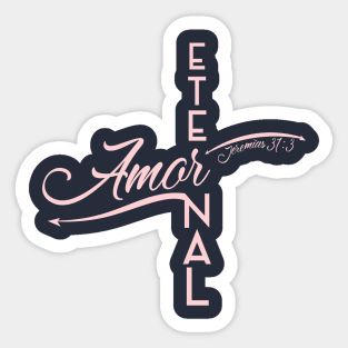 Amor Eternal Sticker